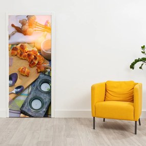 Fototapet pentru ușă -Picnic de vară (95x205cm)