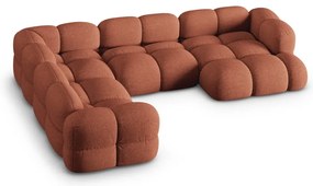 Colțar cărămiziu (cu colț pe partea stângă/în formă de "U") Loretto – Cosmopolitan Design