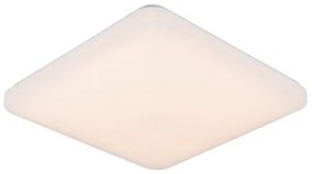 Plafonieră LED dimabilă cu control vocal OPAL LED/48W/230V + telecomandă
