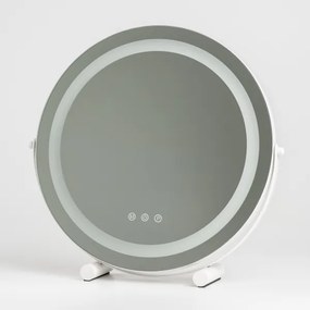 BRILAGI - Oglindă de machiaj LED cu reglaj al luminozității CALIFORNIA LED/17W/230V, Ø 42 cm, albă