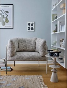 Fotoliu grej Karel – Bloomingville