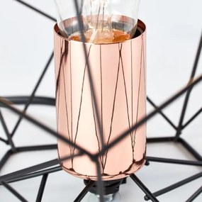 Lampă de masă Brilliant SYNERGY 1xE27/60W/230V negru/cupru