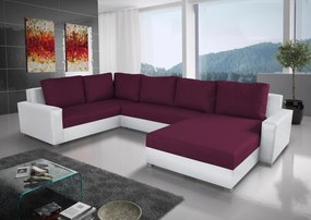 Colțar în formă de U Banno (Violet + Alb) (S). 1030838