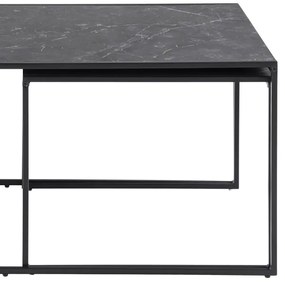 Set de măsuțe de cafea ALMA 3 buc. antracit