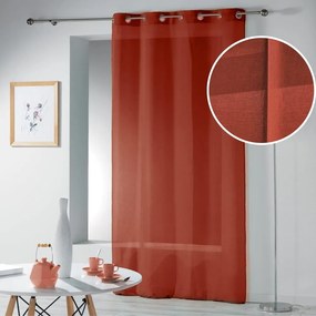 Perdea teracotă 140x280 cm Telma – douceur d'intérieur
