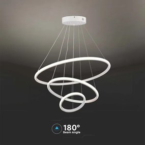 Lustră LED pe cablu LED/32W/230V 3000K alb