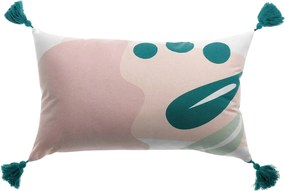 Perna decorativa IMPRIME ALMA 30x50 cm, roz
