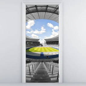 Fototapet pentru ușă - Stadionul de fotbal (95x205cm)