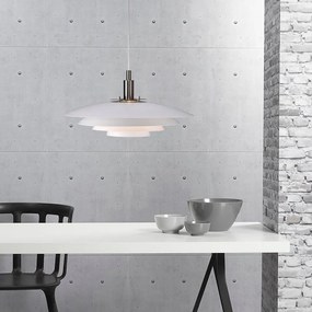 Pendul modern design scandinav Bretagne alb 39489901 NL