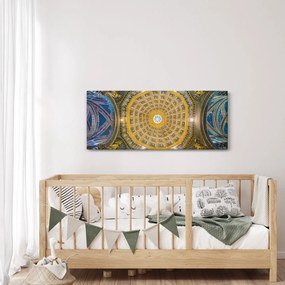 Tablou cu tavanul bisericii Siena (120x50 cm)