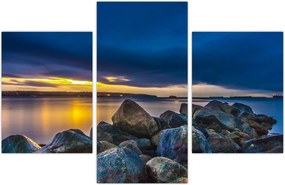 Tablou - Nori de furtună deasupra apei (90x60 cm)