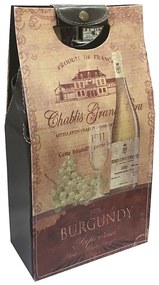 Cutie depozitare 2 Sticle Vin TUSCANY, 20x36cm