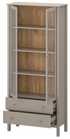 Vitrină Karankas 3 (taupe) . 1116957