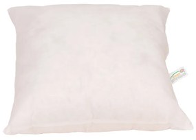 Umplutura perna decorativa, 45x45 cm, 300 g, poliester, alb