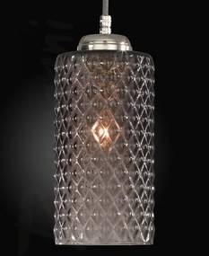 Lustra moderna cu 3 pendule design italian 10000 fumuriu