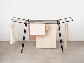 Uscător de rufe negru mat 22 m HangOn Too – Brabantia