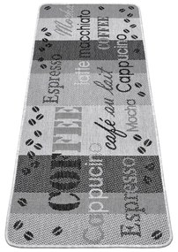 Covor de bucătărie Hanse Home Weave Coffee Selection, 70x180 cm, gri