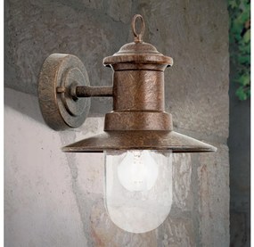 Lampă de perete de exterior Orion AL 11-1205 LEONIE 1xE27/60W/230V IP44 bronz