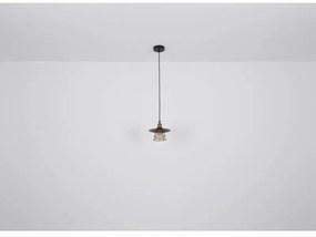 Pendul design clasic Viejo negru mat, cupru 30cm