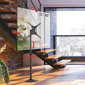 Stand TV de podea Barkan 13-83" 50 kg