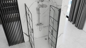 Cabina dus Rea Molier Black Double 90x90