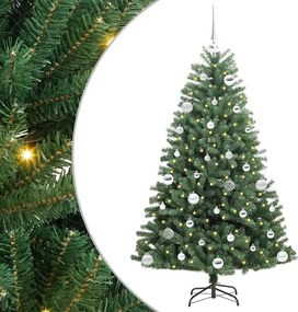 vidaXL Brad de Crăciun artificial cu ramuri articulare Verde 150 cm