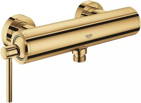 Baterie dus Grohe Atrio auriu lucios Cool Sunrise monocomanda
