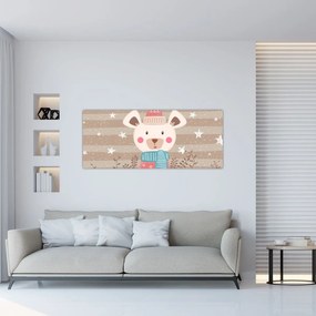 Tablou - Ursuleț (120x50 cm)