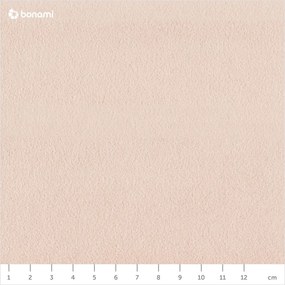 Pat matrimonial 160x200 cm bej tapițat cu spațiu de depozitare cu somieră Juniper – Mazzini Beds