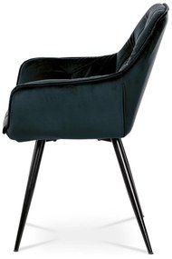 Set de scaune de sufragerie DCH-421 BK4, 2 buc.