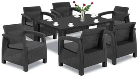 Set de mobilier de grădină Corfu Big Duo cu masă melodică