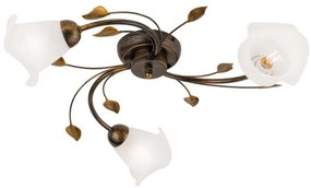 Lustra aplicata design elegant SISI 3L antique