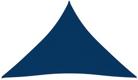 Panza parasolar albastru 4x5x5 m tesatura oxford triunghiular Albastru, 4 x 5 x 5 m