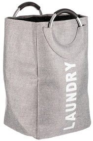 Coș de rufe LAUNDRY 33 x 27 x 53 cm,gri