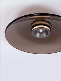 Plafoniera LED design ambiental Esti maro inchis