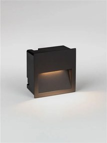 Spot incastrabil exterior IP65, LED CCT Til negru