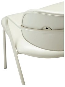 Fotoliu crem din imitație de piele Zed – DAN-FORM Denmark