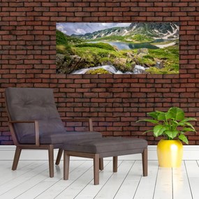 Tablou - Vedere la Muntele Rila (120x50 cm)