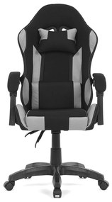 Fotoliu gaming Kvantirasa (negru + gri). 1120335