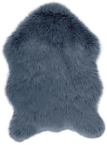 Blană artificială Tiseco Home Studio Sheepskin, 60 x 90 cm, albastru
