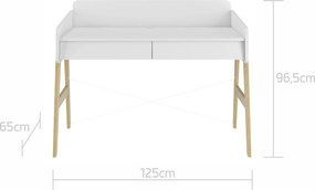 OFERTA Birou de scris pentru copii alb SO SIXTY Calitatea II.