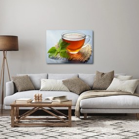 Tablou cu ceașca cu ceai (70x50 cm)