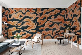Fototapet, Guppy, Orange, Rebel Walls