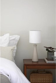 Veioză crem cu abajur textil (înălțime 42 cm) Birillo – Markslöjd