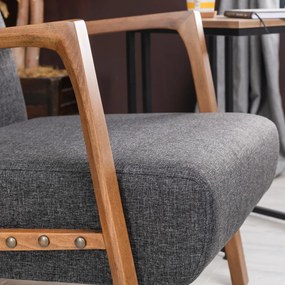 Fotoliu Kemer Dark Grey
