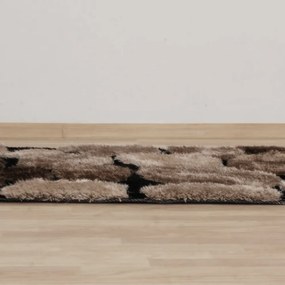 Covor 120x180 cm, maro/bej/negru, PEBBLE TYP 2