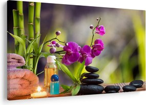 Tablou - spa and stones (90x60 cm)