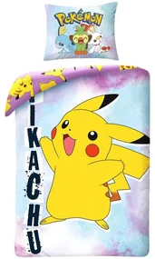 Pokémon Tie-dye husa de pat 140×200cm, 70×90 cm