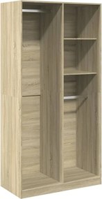 vidaXL Șifonier, stejar sonoma, 100x50x200 cm, PAL