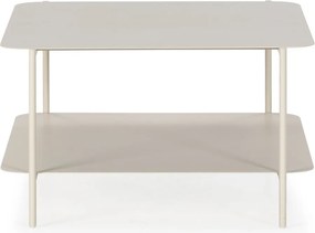 Măsuță de cafea crem din metal 70x73 cm Beatrix – MOME